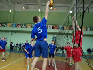 Игра в волейбол